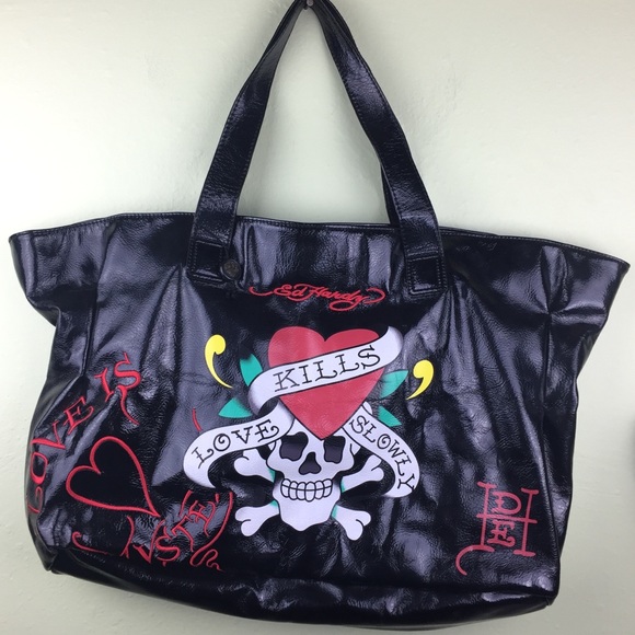 ed hardy purse love kills slowly